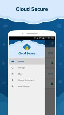 Cloud Secure android App screenshot 3